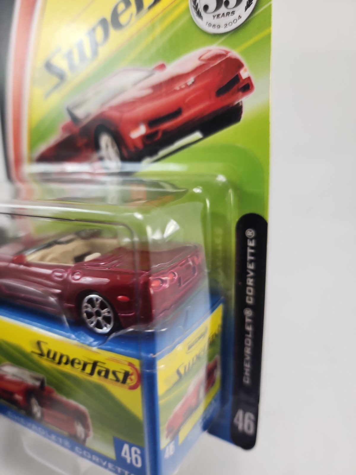 Matchbox Superfast Red 1957 Chevrolet Corvette 1:64 Diecast Red Limited New