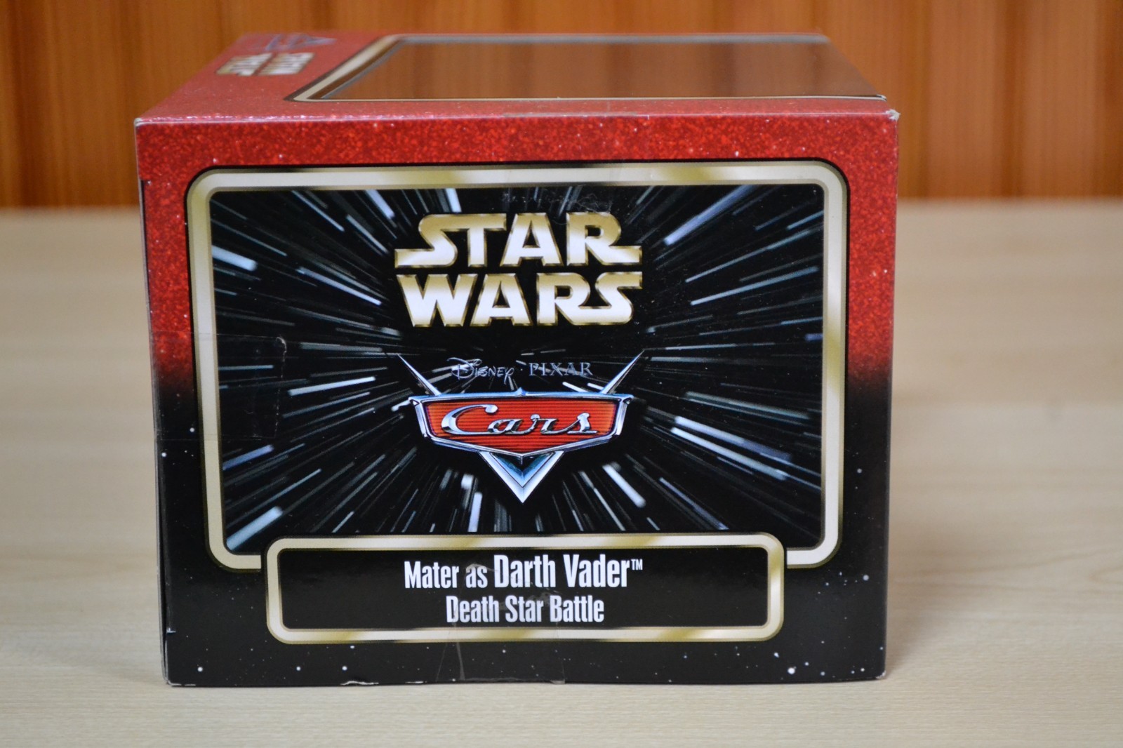 Disney Cars Park Exclusive 1:55 Star Wars Mater as Darth Vader Death Star Battle