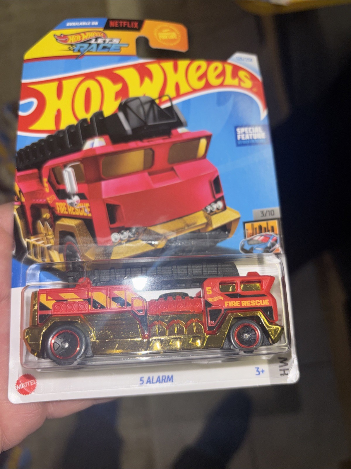 Hot Wheels 2024 5 Alarm Five Rescue 125/250 HW Metro 3/10