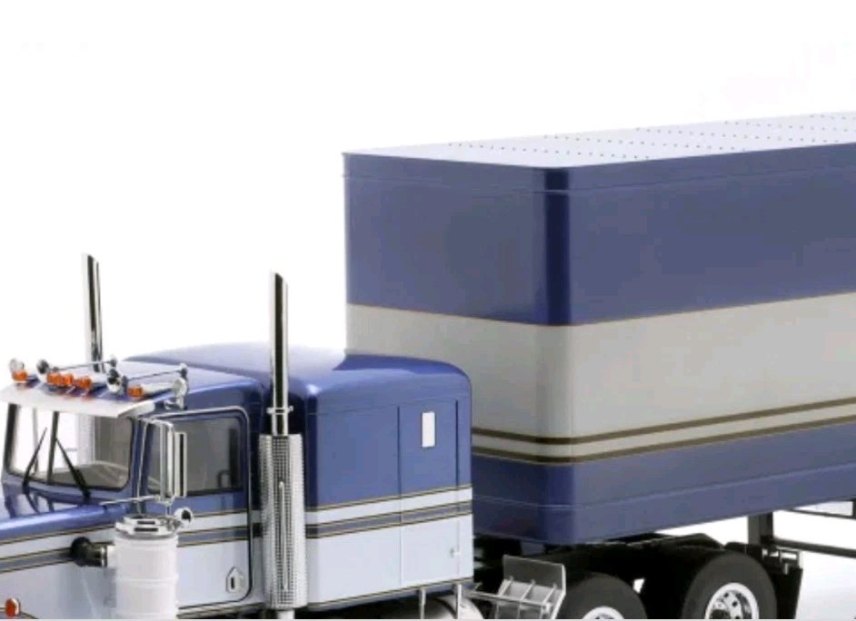 ROAD KINGS KENWORTH W900 TRACTOR &Trailer Blue /white BRAND NEW IN UNOPENED BOX