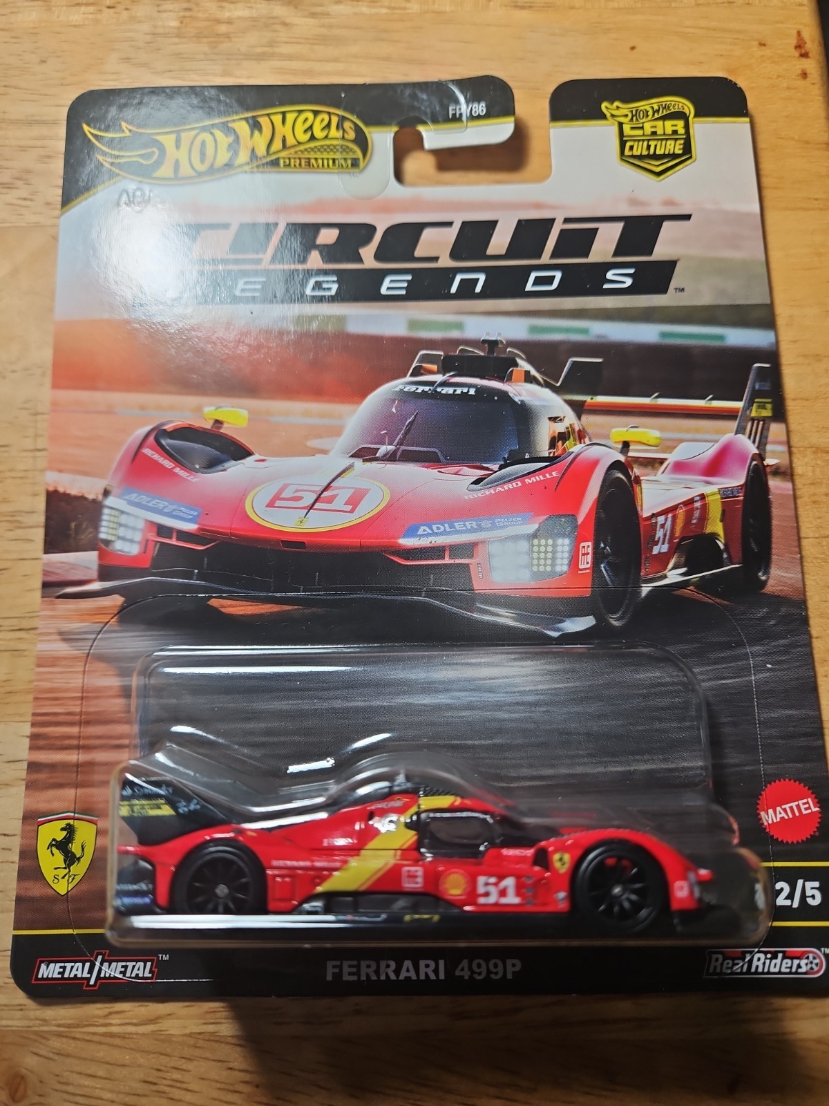 Hot Wheels Premium Car Culture Circuit Legends JBK49 FERRARI 499P