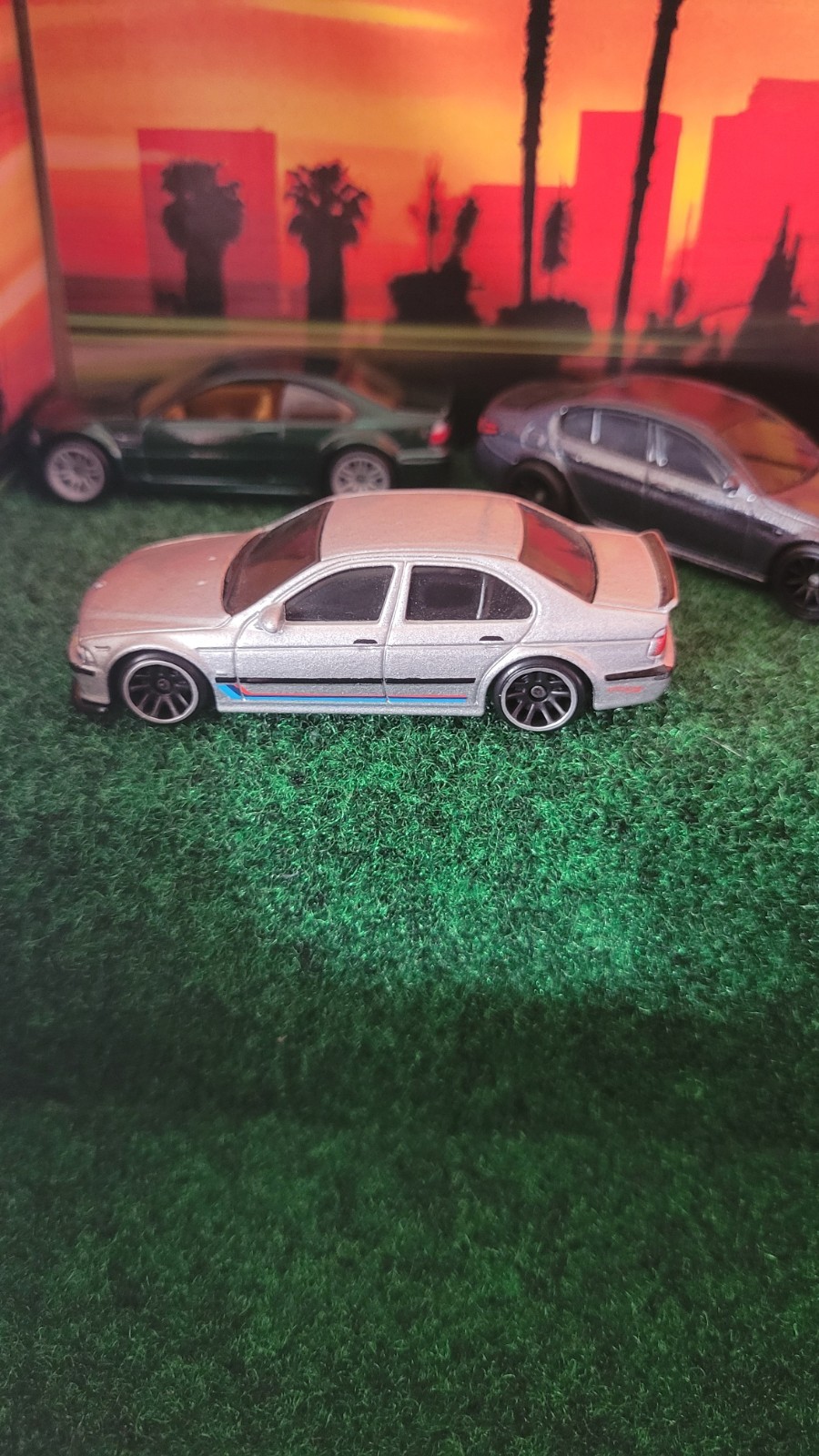 Hot Wheels BMW M3 E46 Green Power Trip Mission Impossible Bmw Silver Series Bmw.