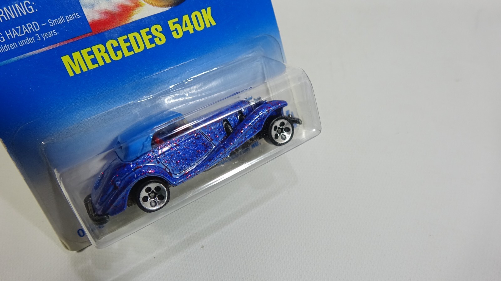 1991 Hot Wheels Die Cast Cars Blue Sparkle Mercedes 540K #164 – #0422