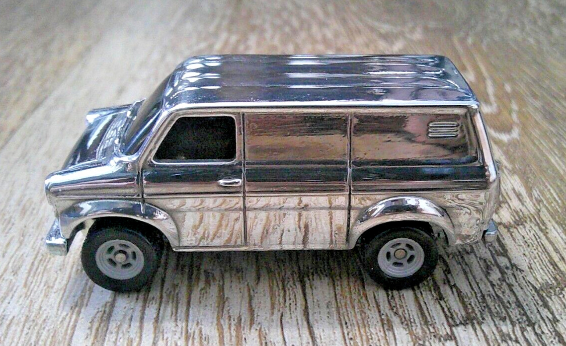 custom polished premium hot wheels ford transit supervan