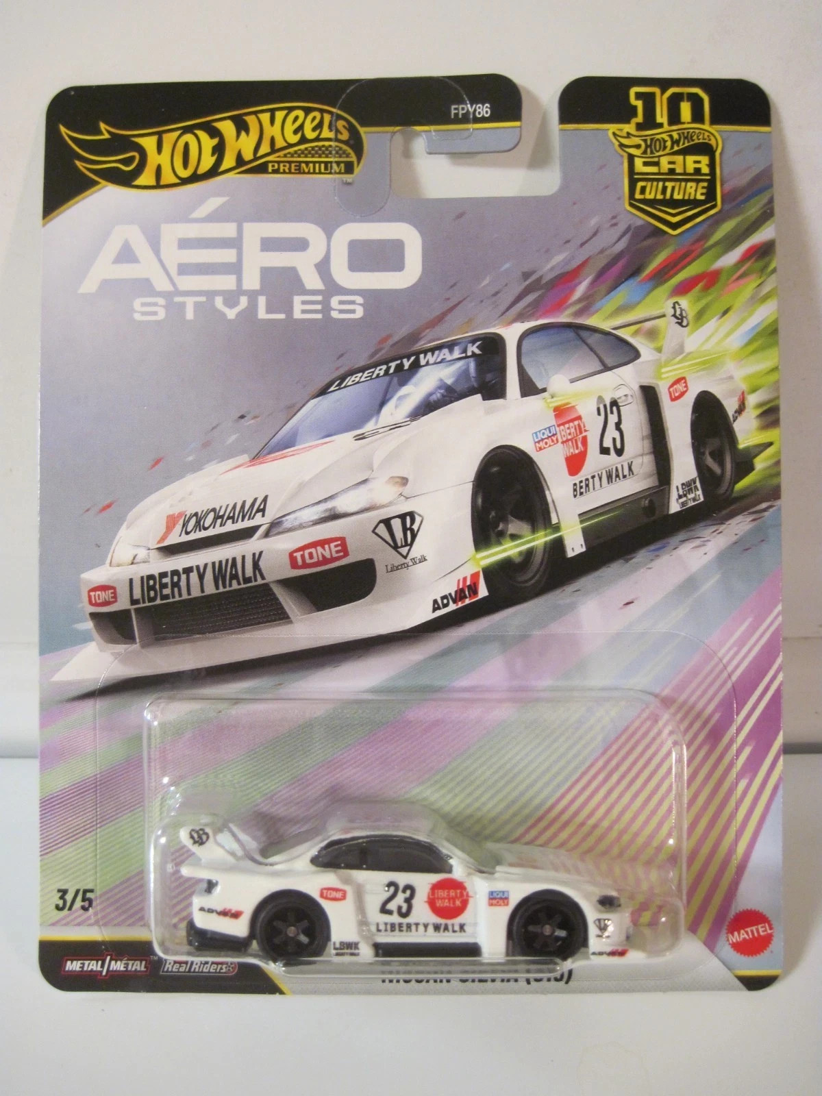 LB Super Silhouette Nissan Silvia S15 * Hot Wheels Car Culture Aero Styles