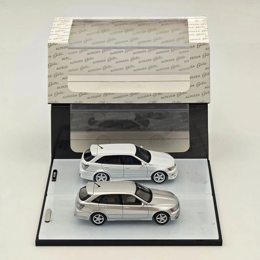 Mortal 1:64 ALTEZZA GITA Elixir Trailer Set JDM Alloy Diecast Car Collectible