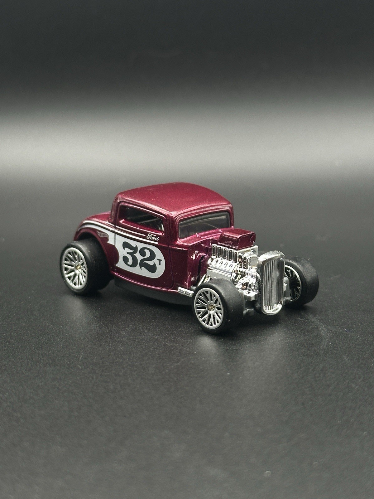 Hotwheels ‘32 Ford Custom Real Riders Wheel Swap