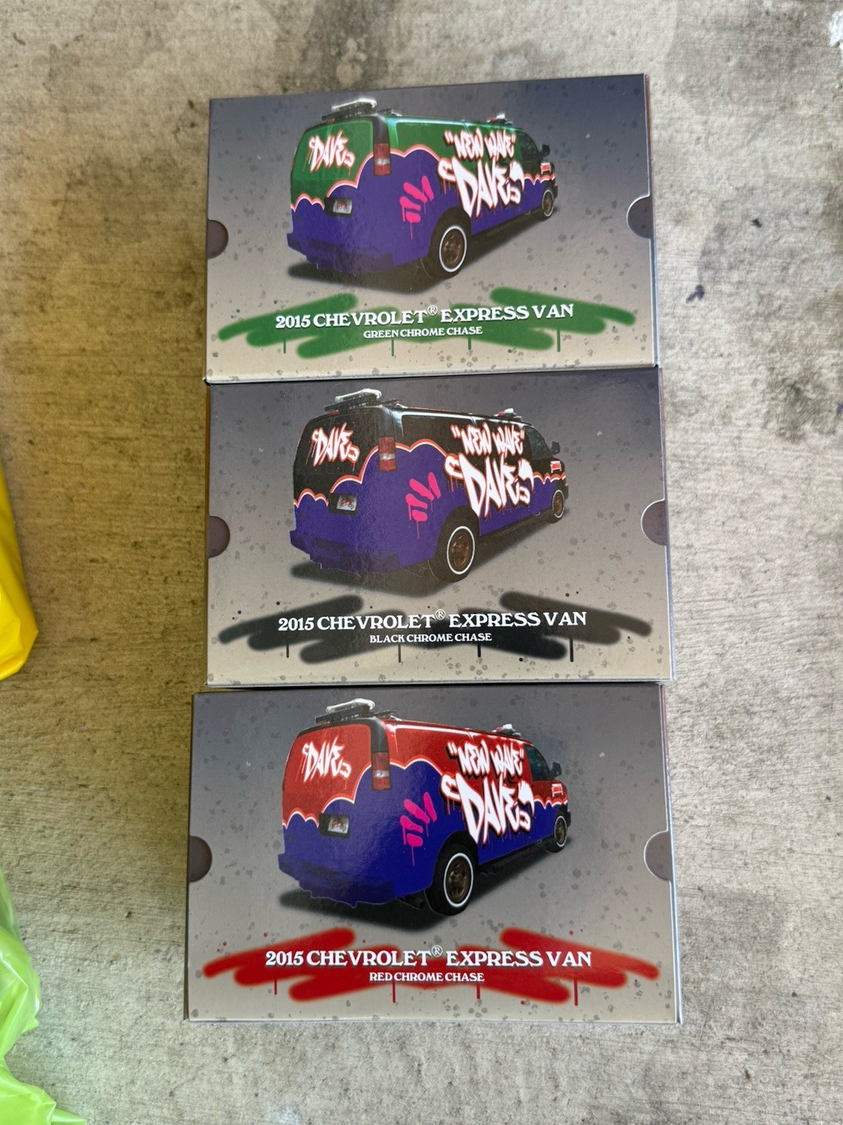 2026 SDCC EXCLUSIVE GREENLIGHT TOPPS GARBAGE PAIL KIDS Metallic Chase CHEVY Set