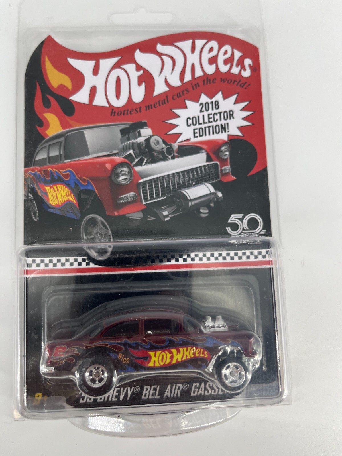 Hot Wheels 2017 Collector Edition ’55 Chevy Bel Air Gasser NEW