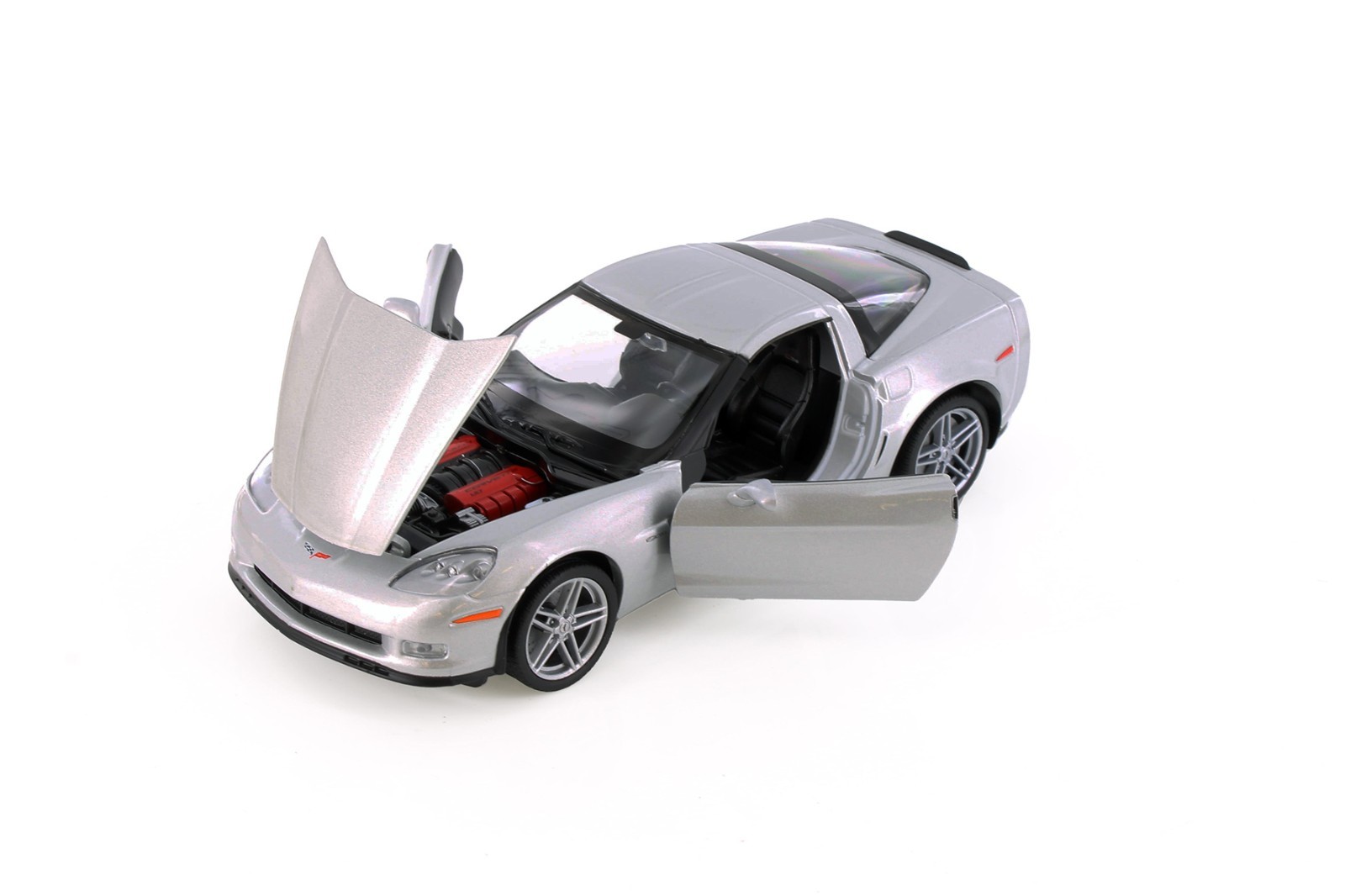 2007 CHEVY CORVETTE HARD TOP WELLY 22504/4D 1/24 DIECAST CAR
