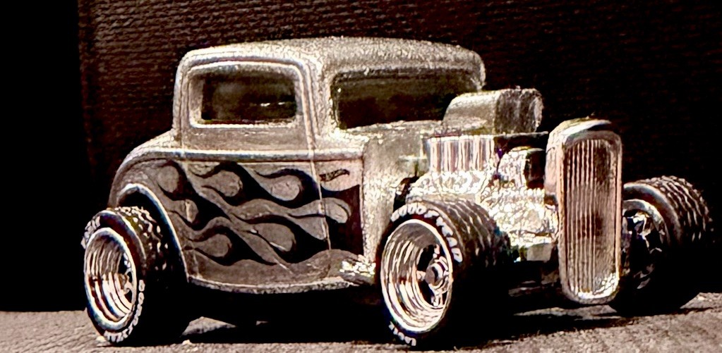 Hot Wheels ’32 Ford Zamac CUSTOM Wheel & Tire Real Riders