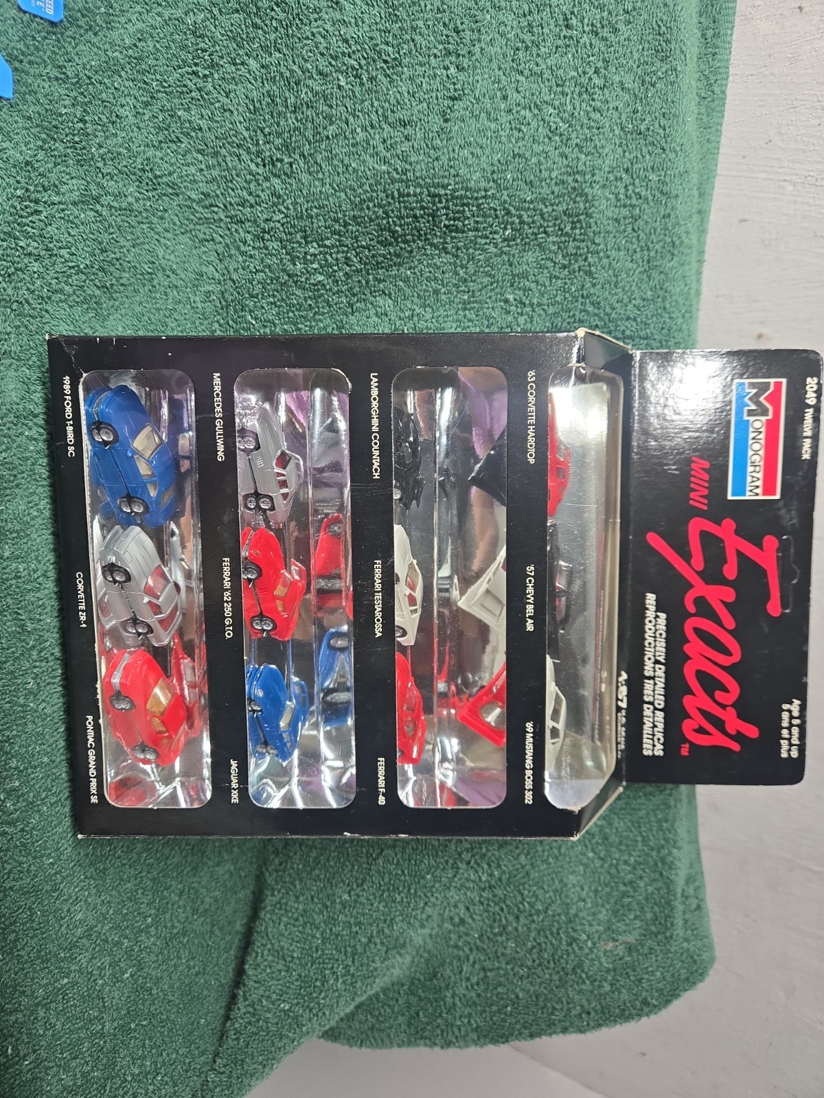 Monogram Models Mini Exacts Cars 1989 LOT of 12 HO Scale 1:87
