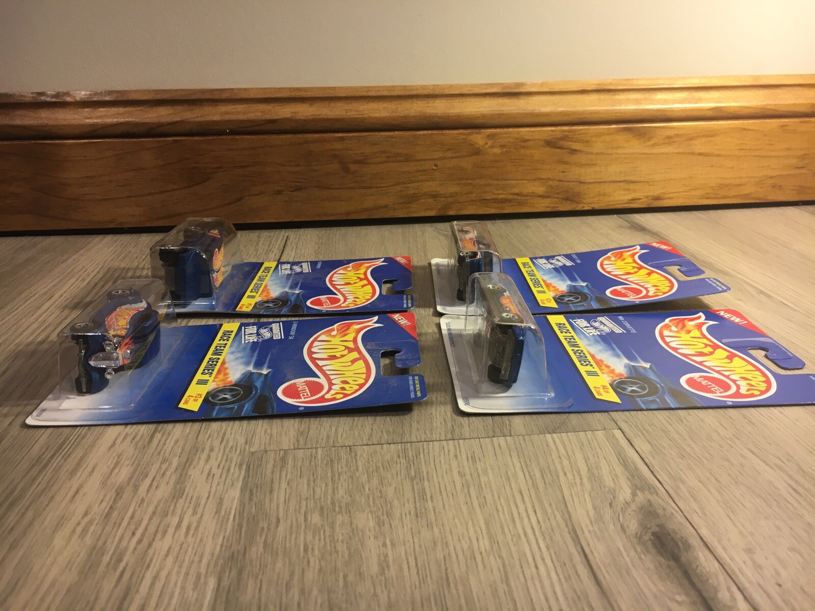 *MOC* *SET OF 4* Mattel Hot Wheels 1996 Race Team Series III