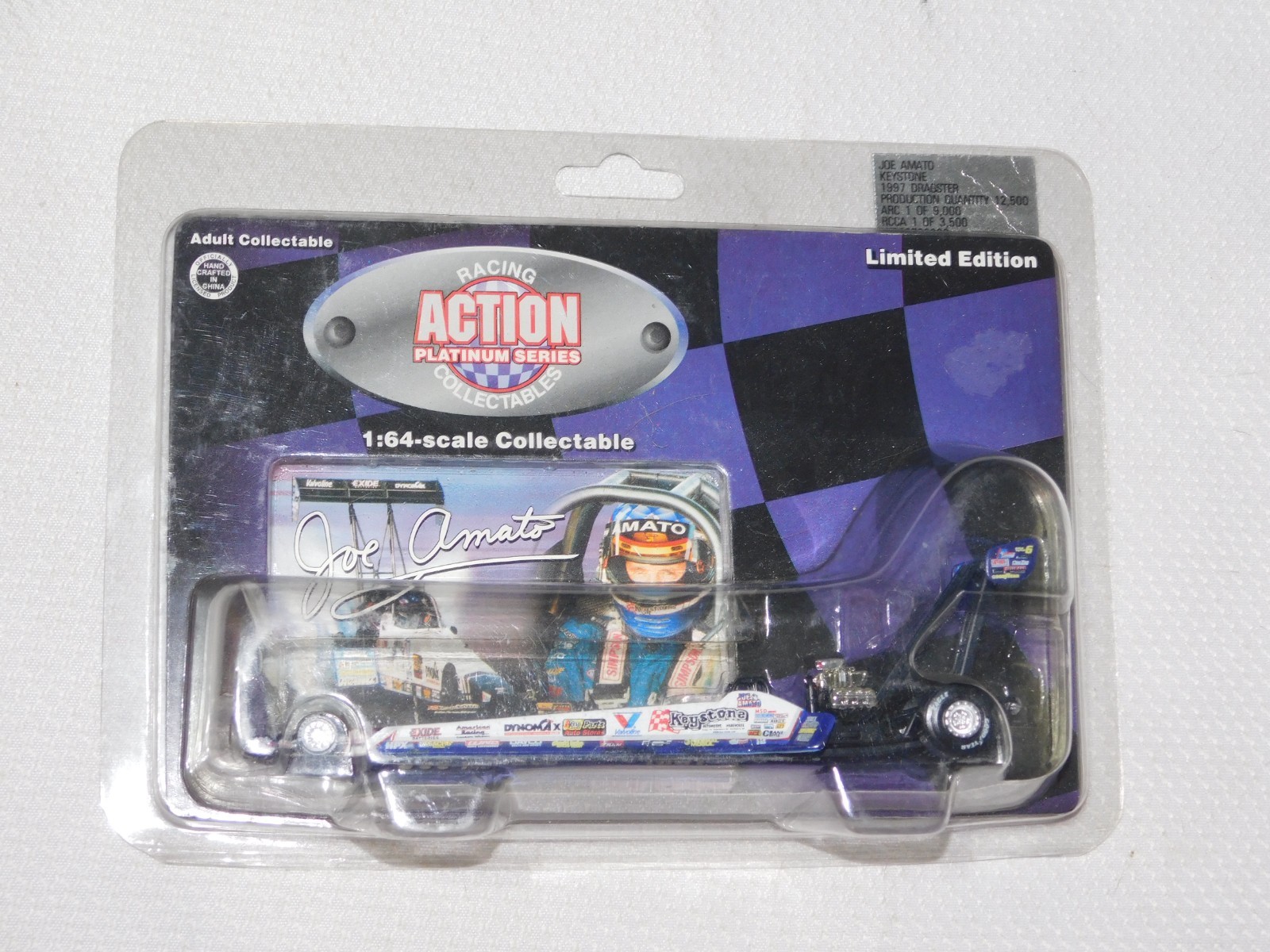 Joe Amato Keystone 1997 Dragster 1/64 Action Platinum