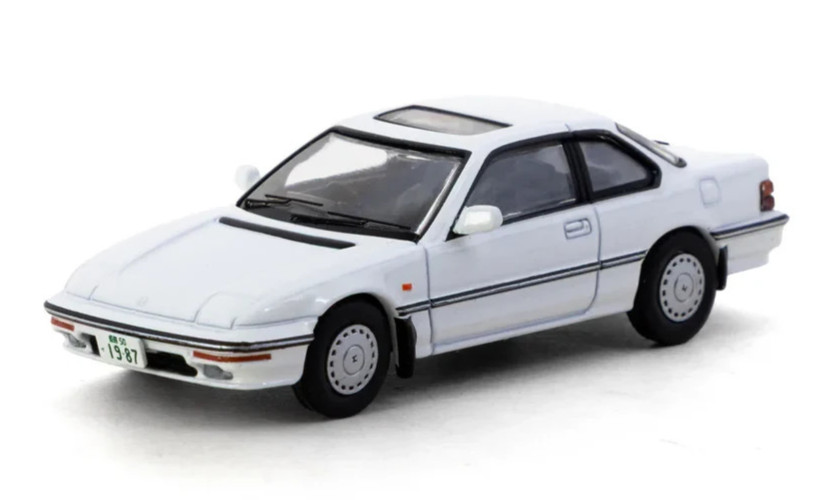 Tarmac 1/64 HONDA PRELUDE BA4 Die Cast Model -WHITE-
