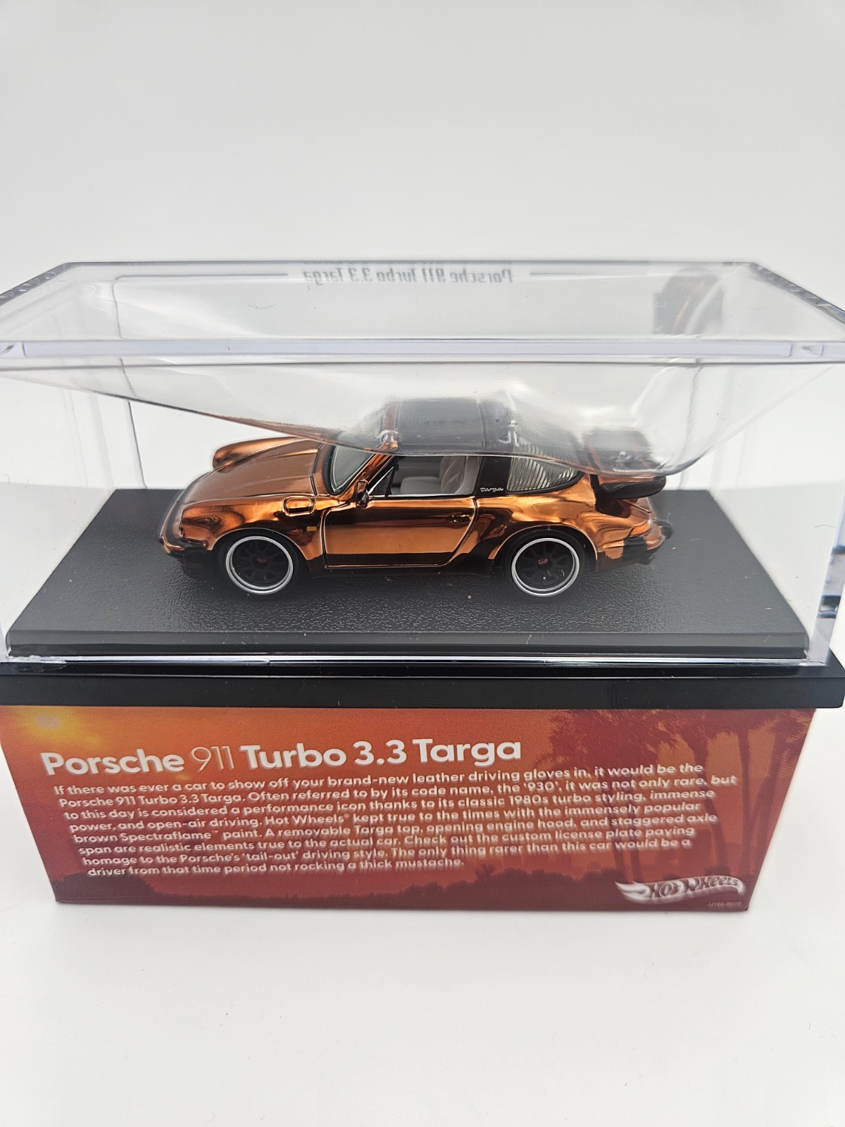Hot Wheels RLC Exclusive 1988 Porsche 911 Turbo 3.3 Targa Bronze – IN HAND