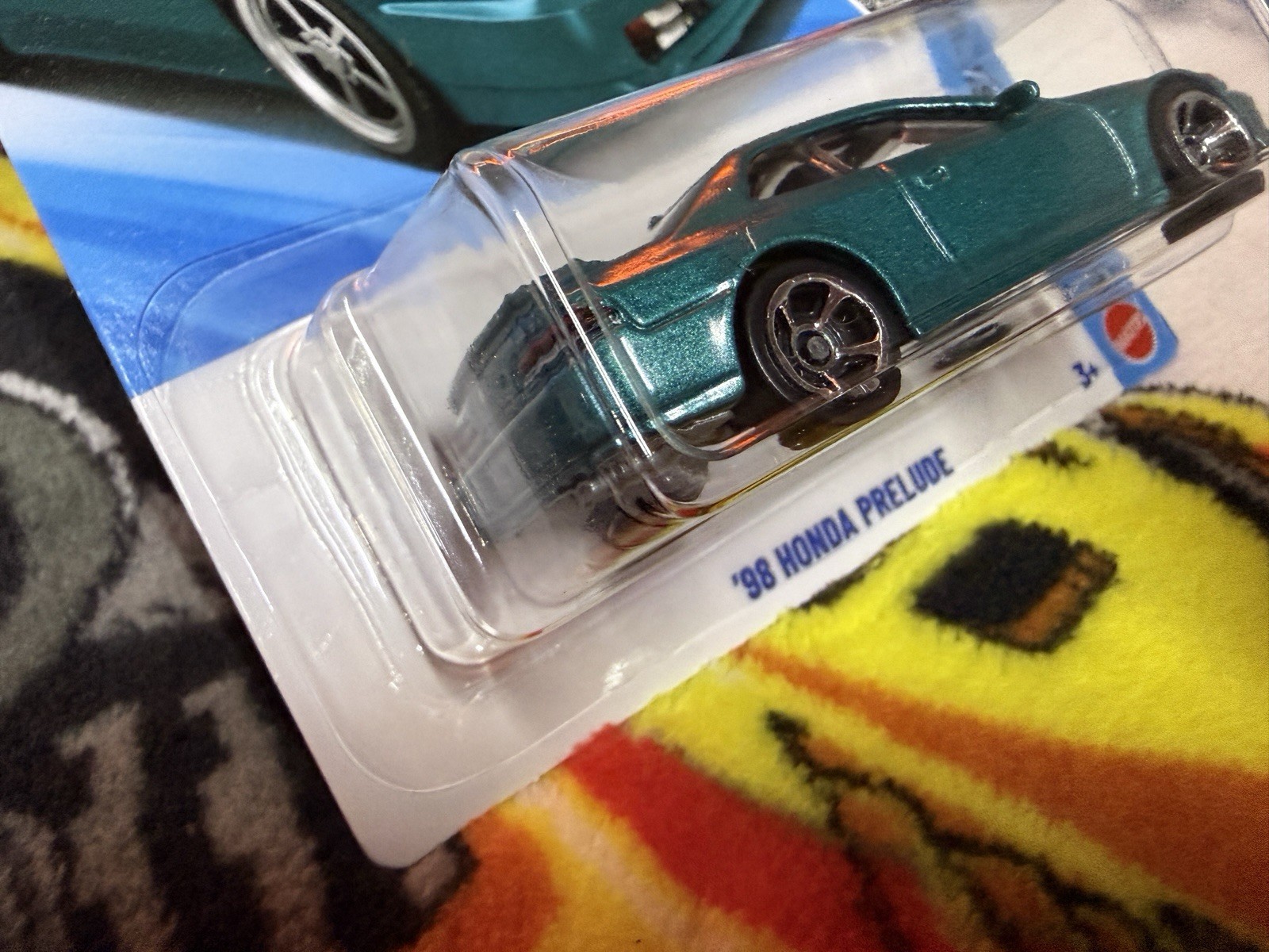🔥L Case Hot Wheels Factory Fresh ’98 Honda Prelude Green Diecast Car 1:64