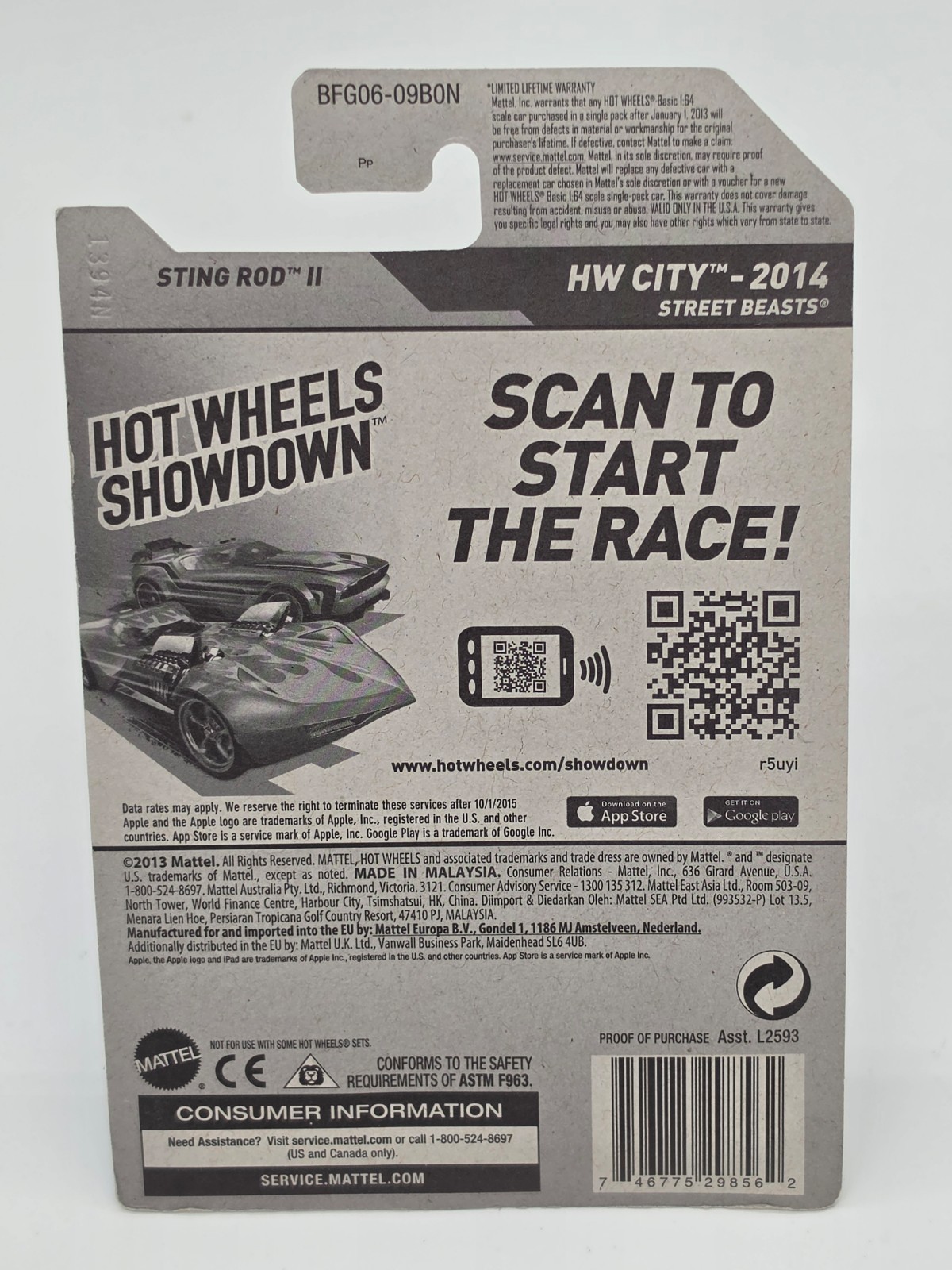 Hot Wheels – HW City Series – Sting Rod 2