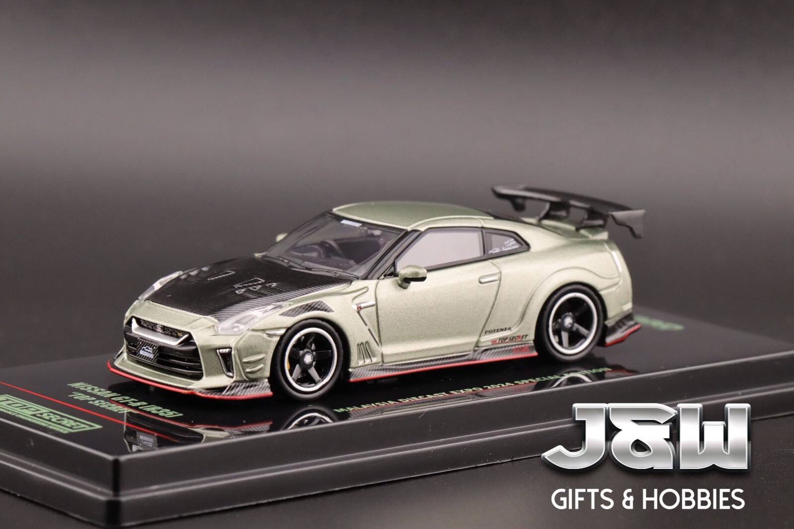 Inno64 Nissan GT-R R35 Top Secret MDX EXPO 2024 Tokyo Auto Salon 1/64