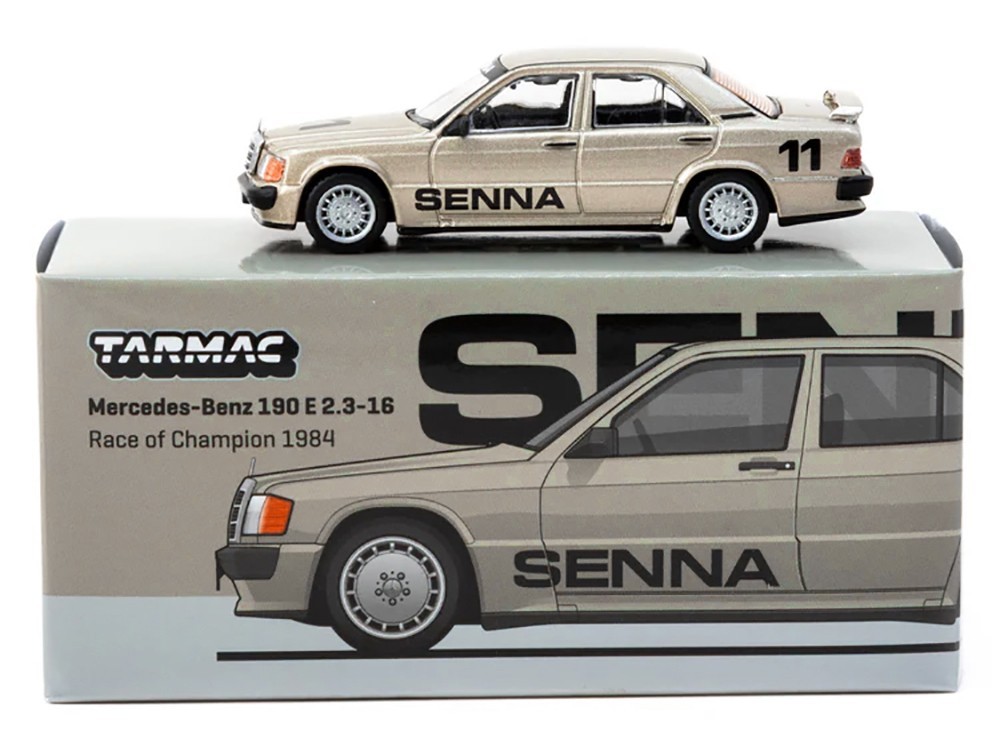 MERCEDES-BENZ 190 E #11 SENNA WINNER ROC 1984 1/64 TARMAC WORKS T64G-047-84ROC11