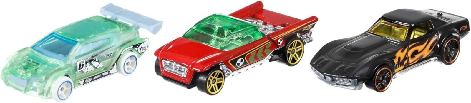 Diverse 3-Pack of 1:64 Scale Toy Vehicles – Perfect for Kids 3 & Up