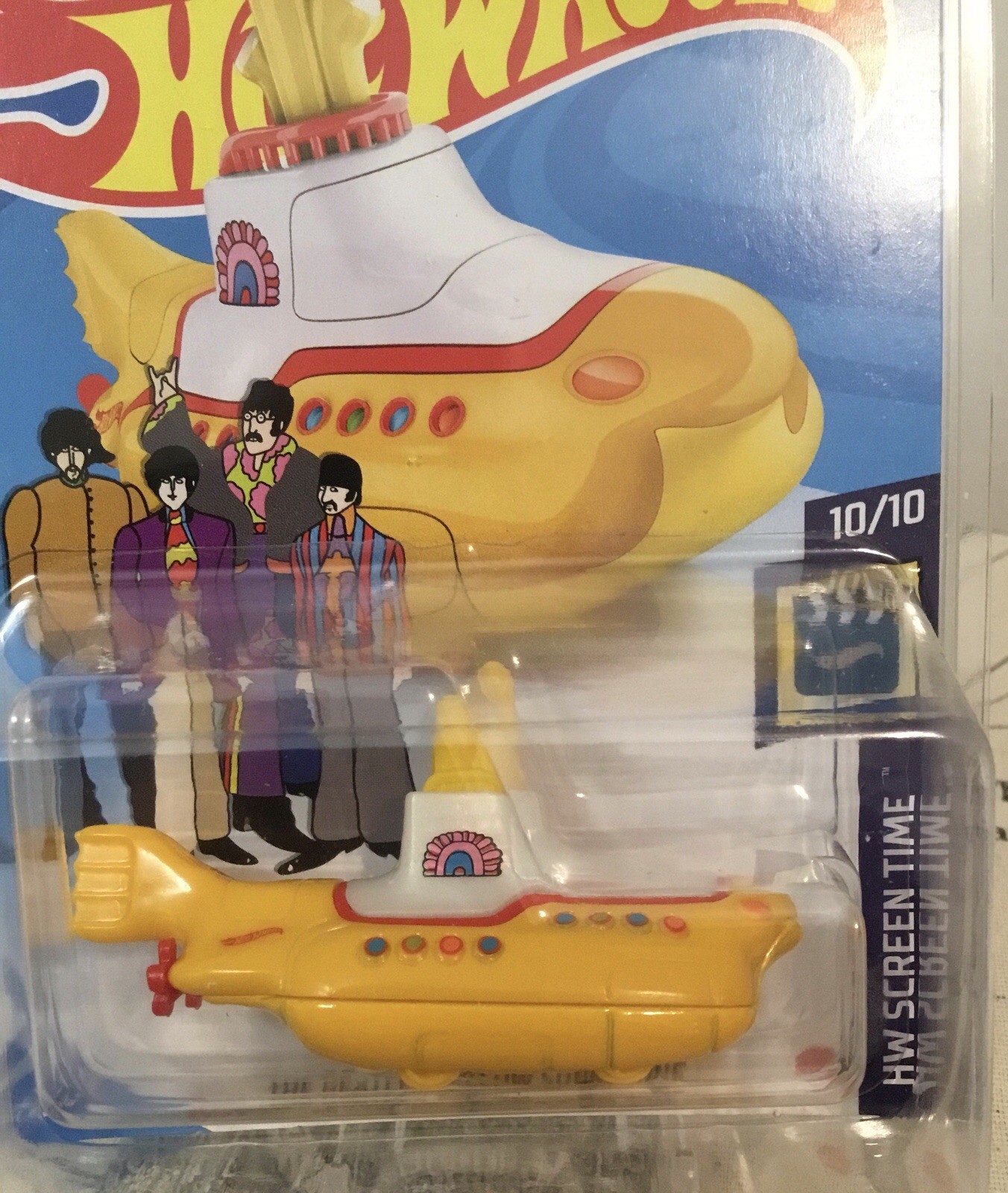 Hot Wheels THE BEATLES YELLOW SUBMARINE 2016 HW Screen Time 10/10 /250