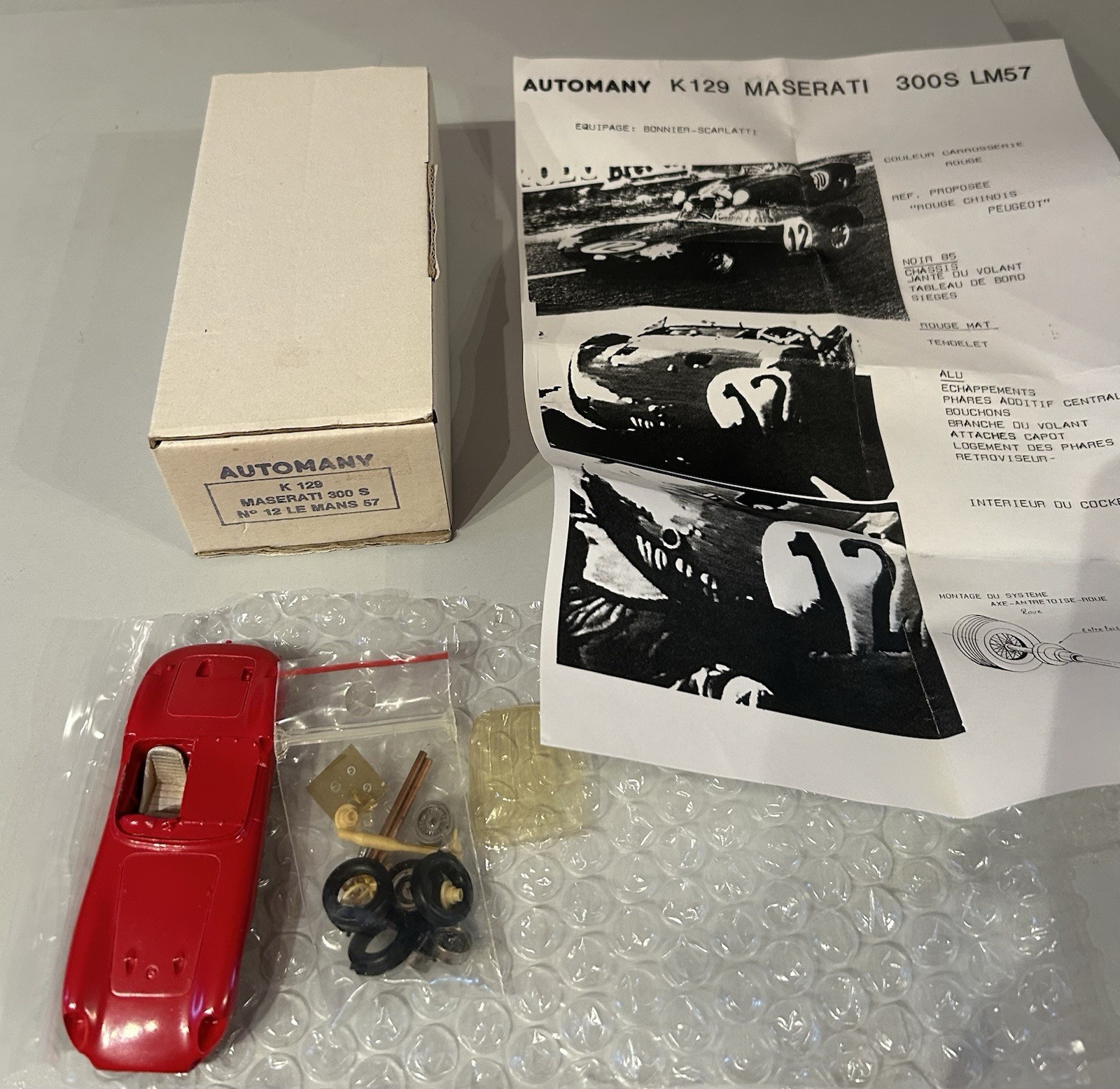 X1 Automany 1/43 Car Resin Kit – Professionally Pre-Painted, No Decals