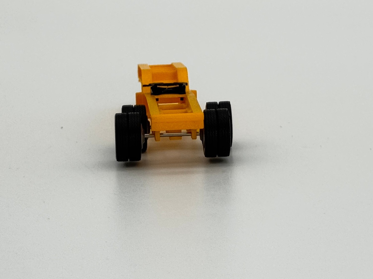 Herpa Promotex Jeep Dolly 2-axle for Lowboy Trailers Yellow HO 1:87