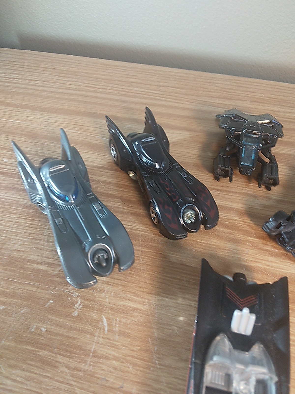 Hot Wheels Mattel Batman Batmobile DC Comics Lot Of 6 “READ”