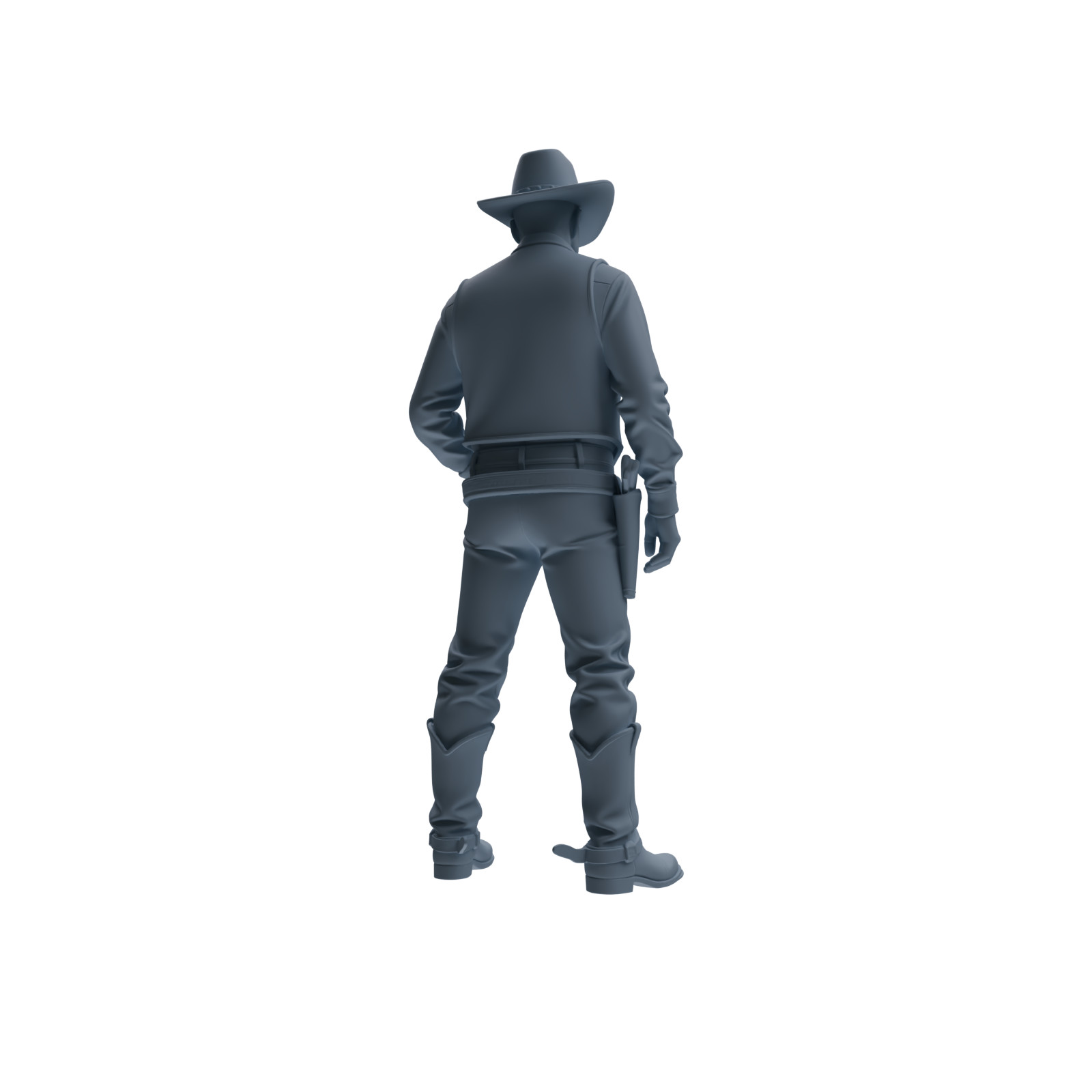 MRY-SFW 1/64/87 Western Cowboy Sheriff Multi-pose HO N Scale Miniatures Diorama