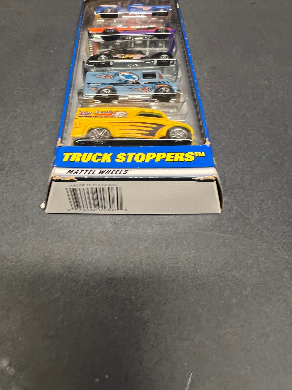 HOT WHEELS TRUCK STOPPERS 5 CAR GIFT PACK FROM 2000 NEW UNOPENED PACKAGE