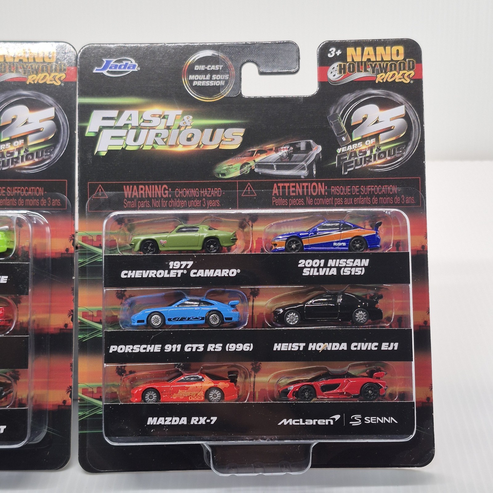 Jada Toys Nano Hollywood Rides FAST & FURIOUS Nano (12) Cars Collector Series