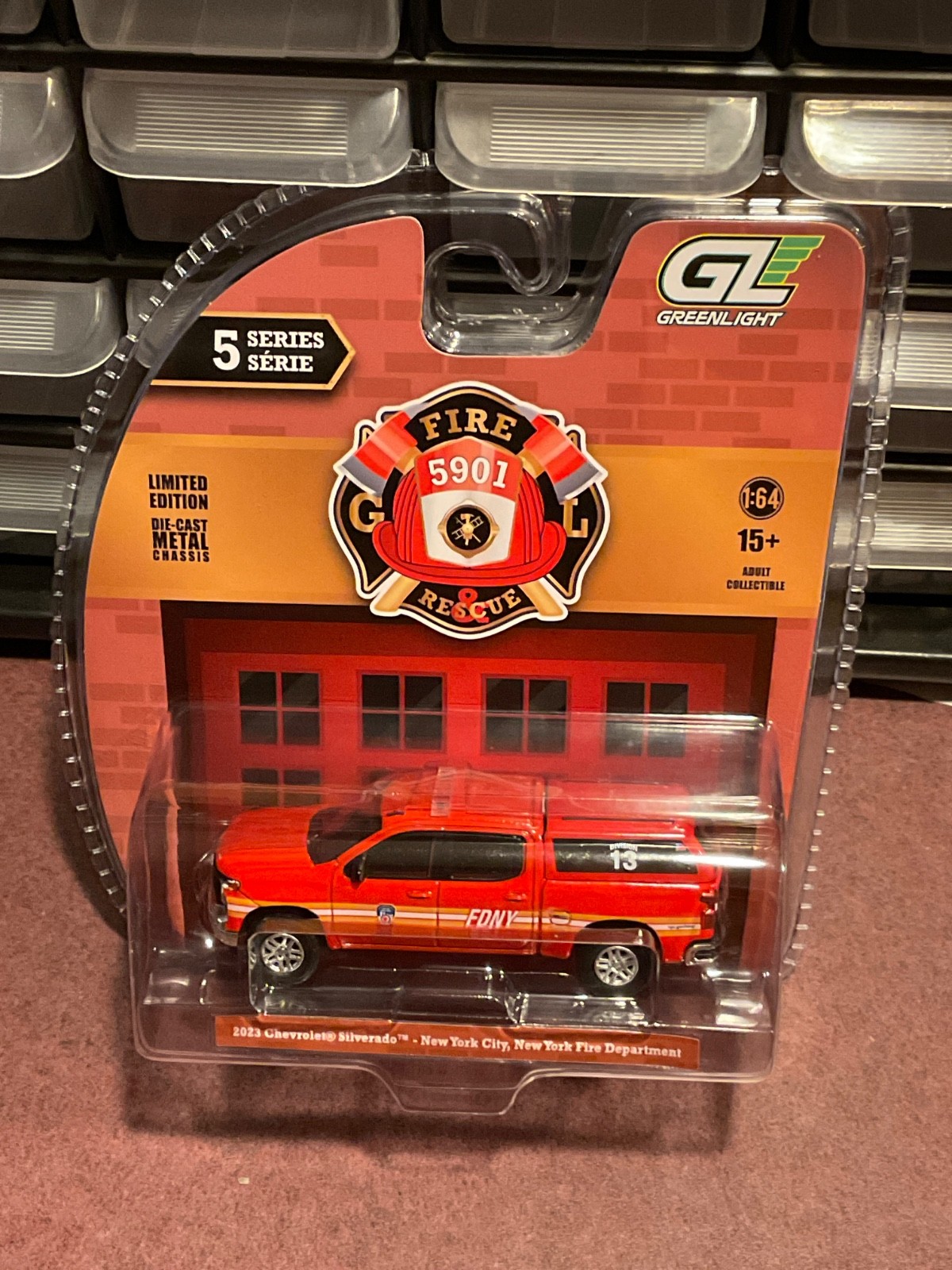 Greenlight Fire & Rescue 2023 Chevy Silverado New York City Fire Department FDNY