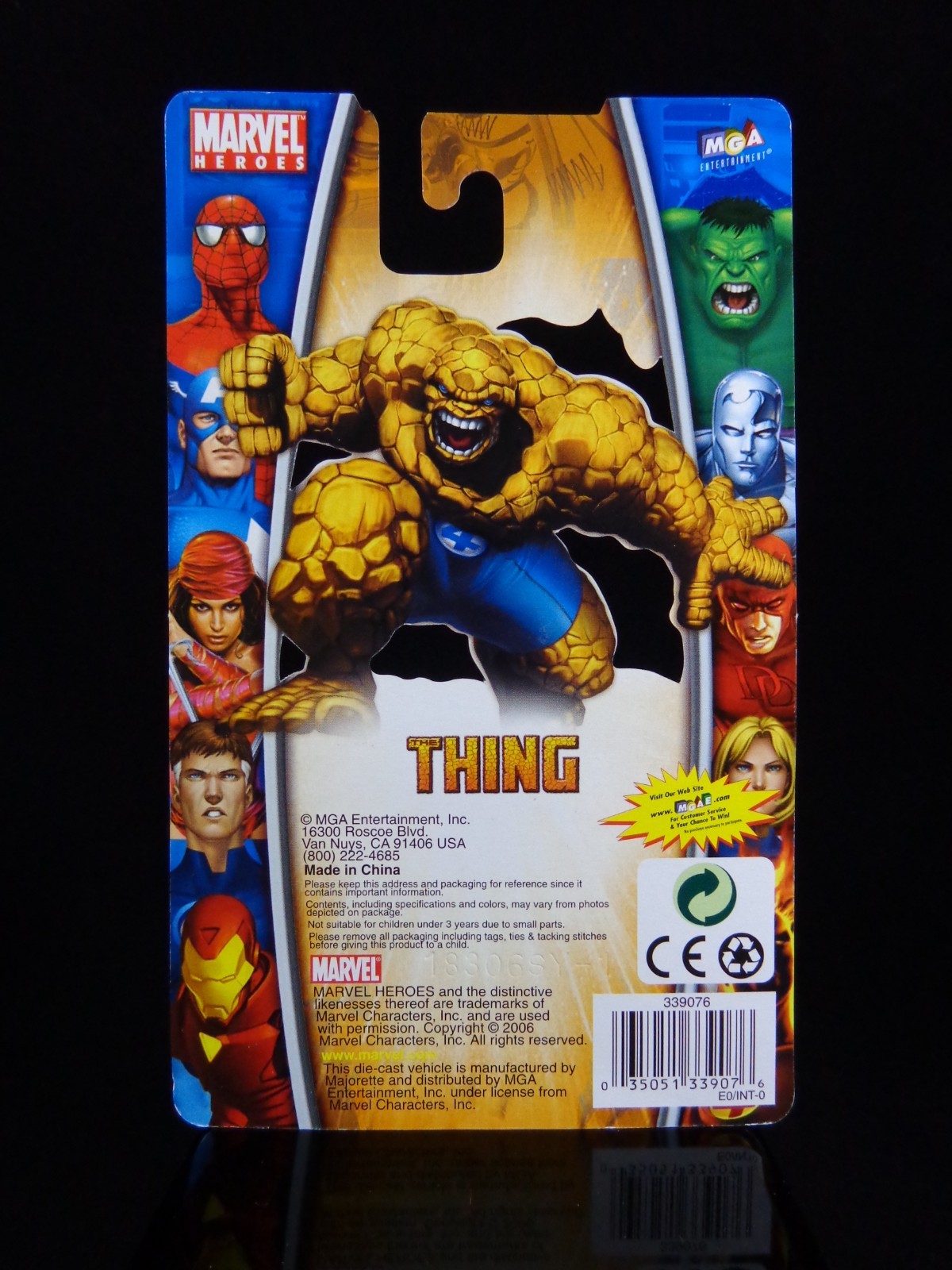 Marvel Heroes – Thing – T250 Diecast Car 1:64 – MGA Entertainment