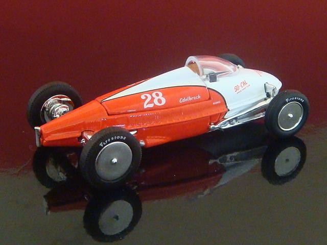 1948-1950 So Cal Speed Shop Belly Tanker Ford V8 Flathead Lakester 1/64 Scl LE F