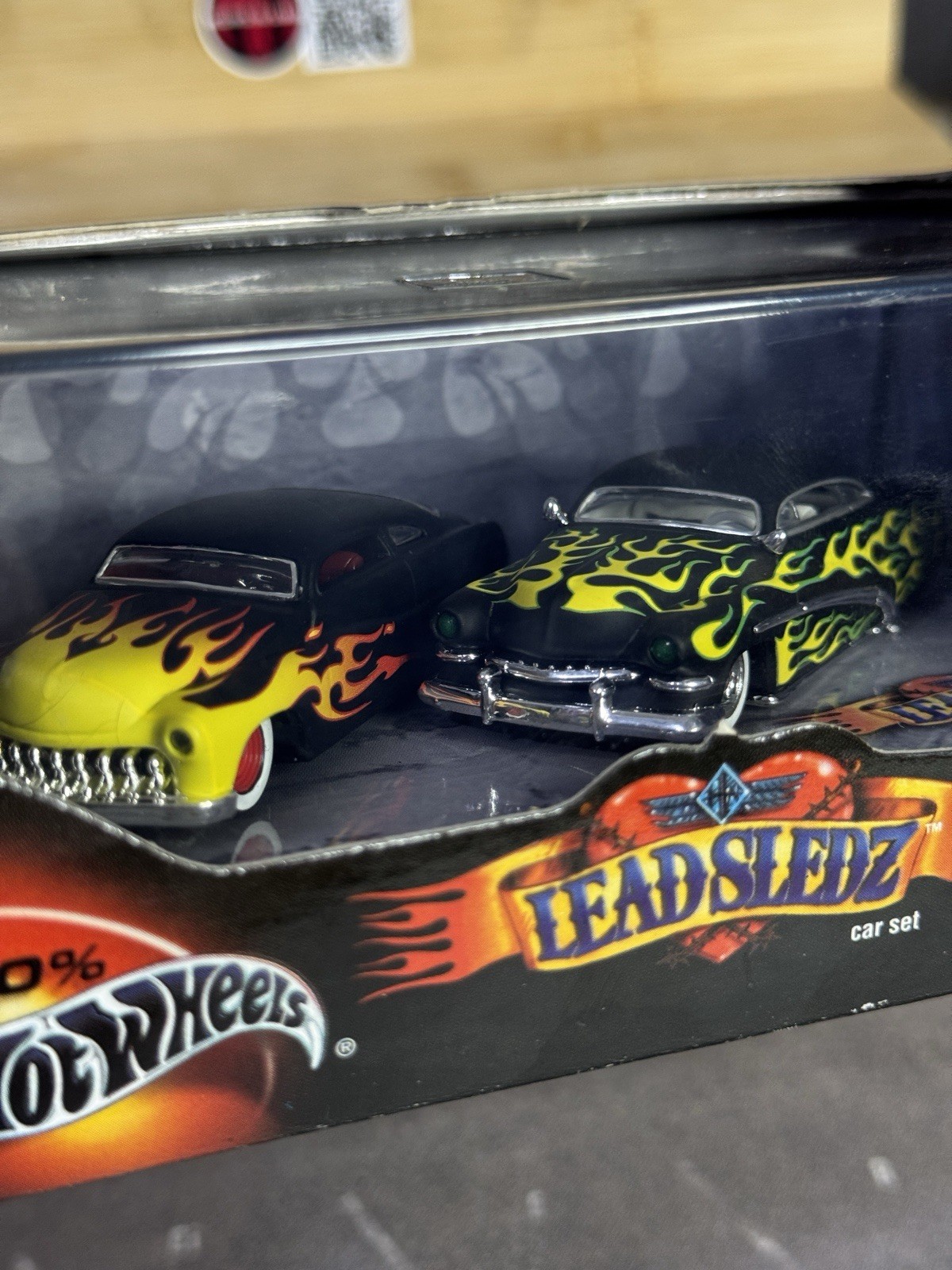 Hot Wheels Hot Rod Series Lead Sledz 1:64 2 cars 1949 Mercury Diecast Unopened
