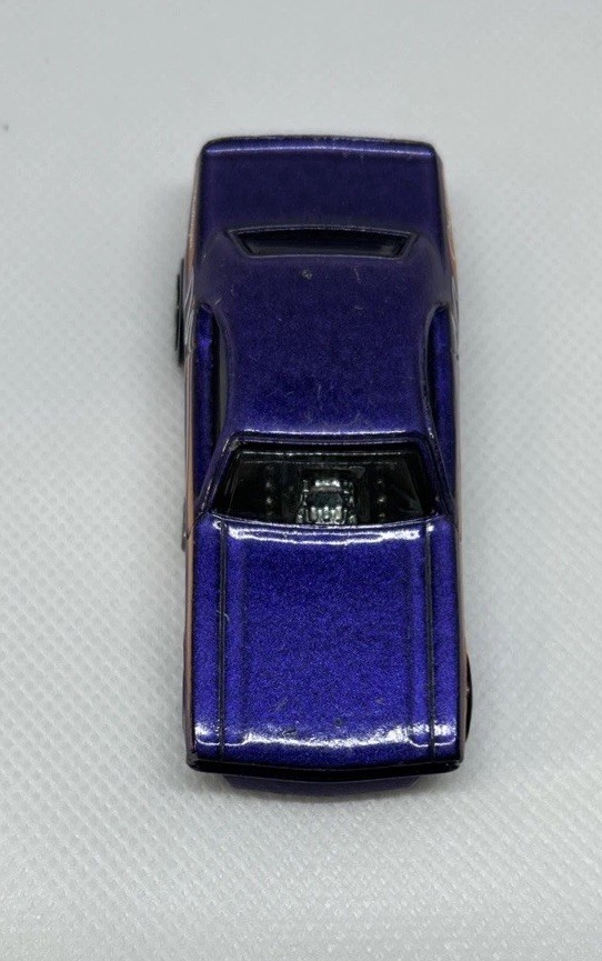 Hot Wheels 1977 Purple Dodge Challenger HEMI Funny Car Dragster Vintage Diecast
