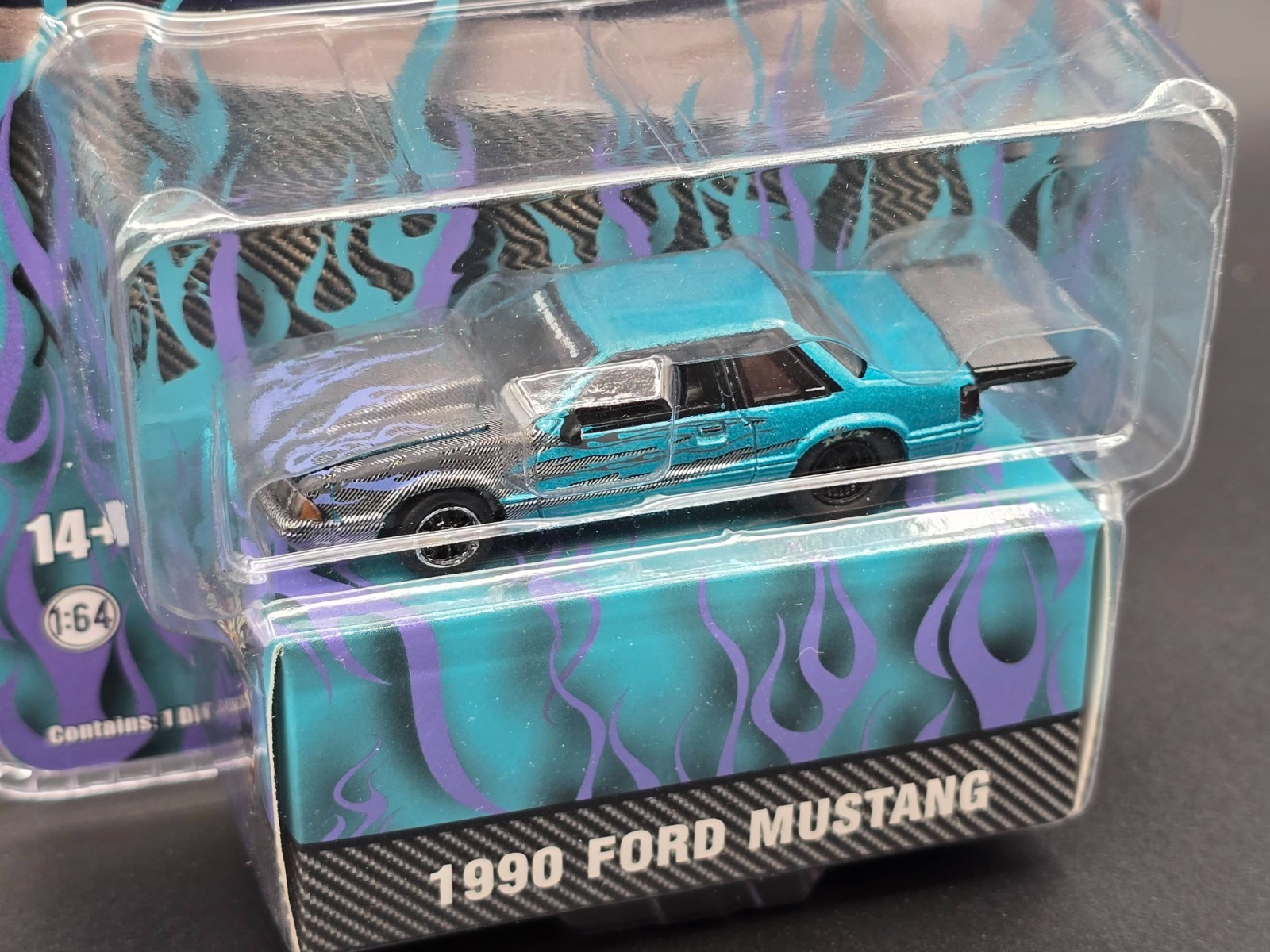 GreenLight Collectibles 1990 Ford Mustang Fox Body WRAPS LIMITED EDITION