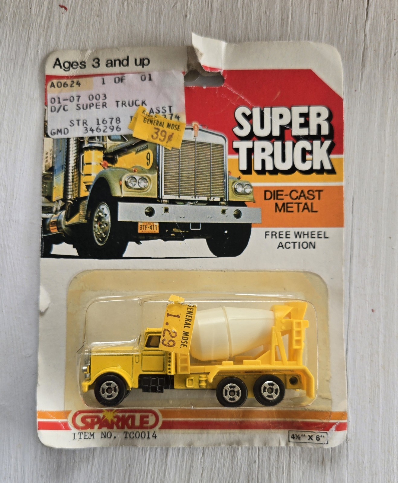 Vintage Die Cast and Plastic Toys. New in Package
