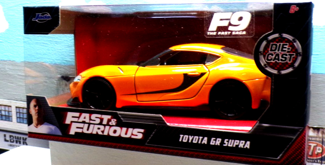 Jada Toys Fast & Furious Toyota GR Supra 1:32 Scale Metal Rubber Plastic Parts!