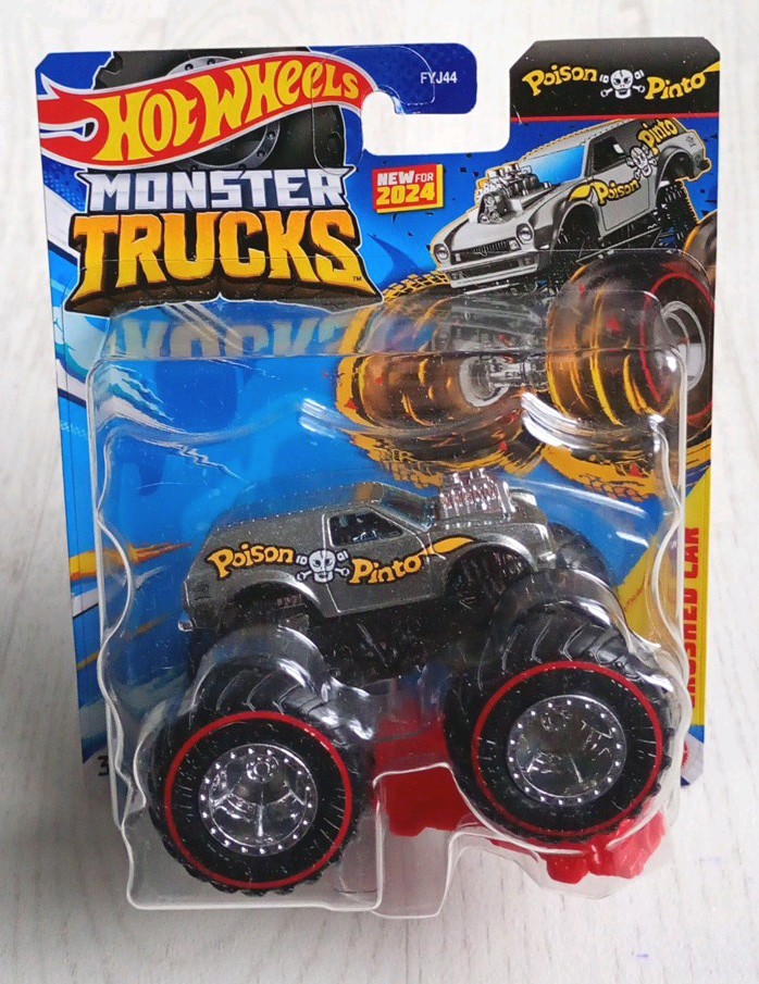 Hot Wheels Monster Trucks. Poison Pinto. Treasure Hunt.