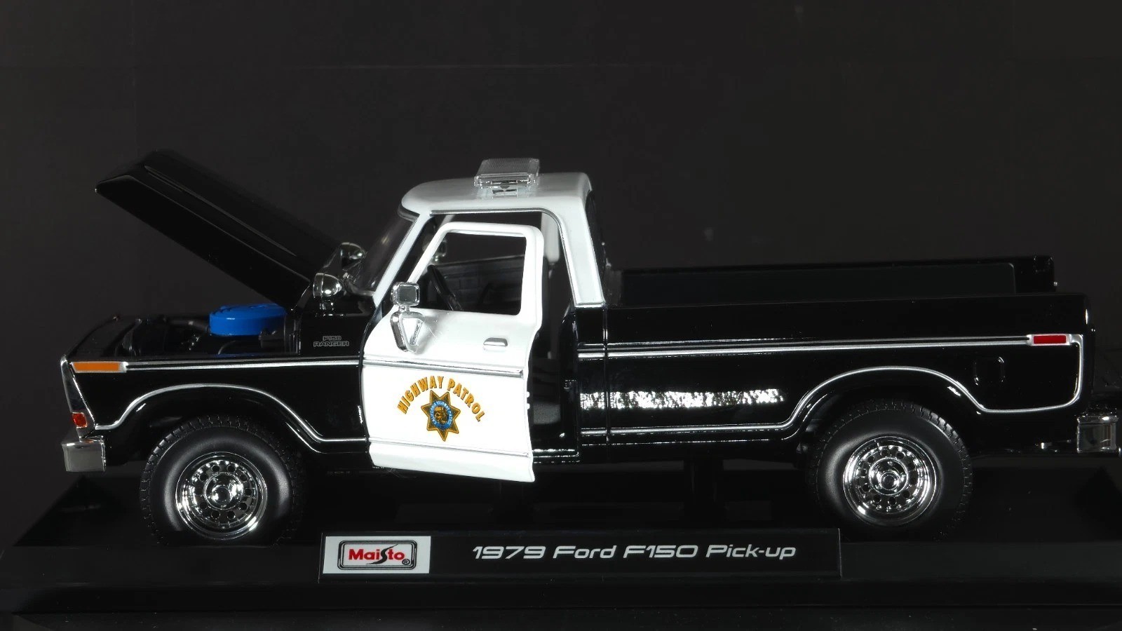 1979 Ford F150 Pick=up 1:18 Maisto Exclusive Style Special Edition HighwayPatrol