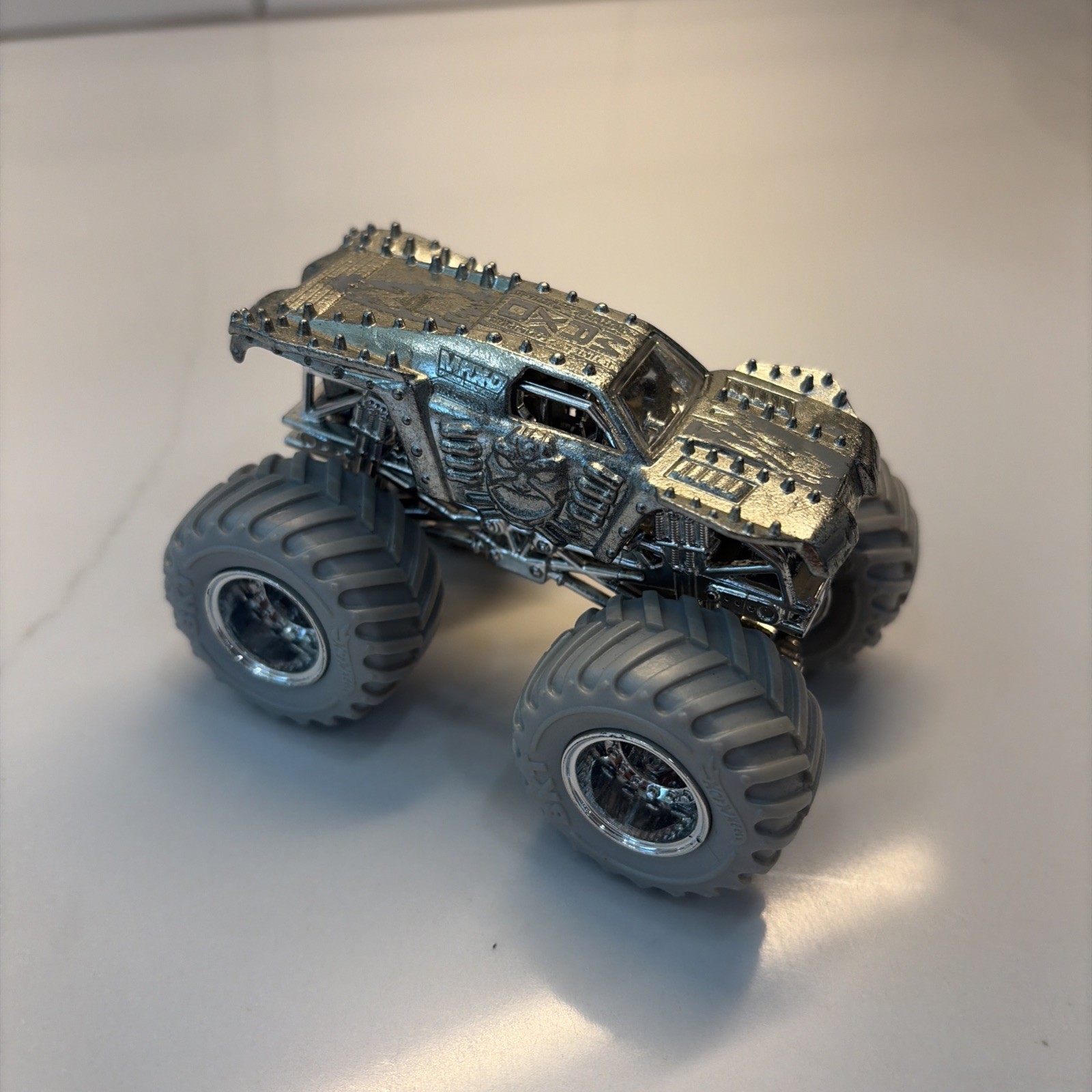 Hot Wheels Monster Jam 1:64 25th Anniversary Silver, Select Your Truck rare