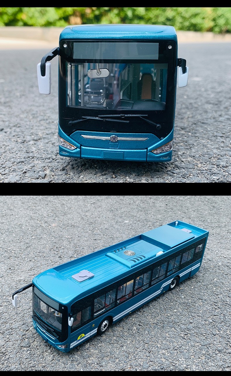 1:42 Original Model,Zhongtong City Bus LCK6126EVGRA1,Diecast Model for Display