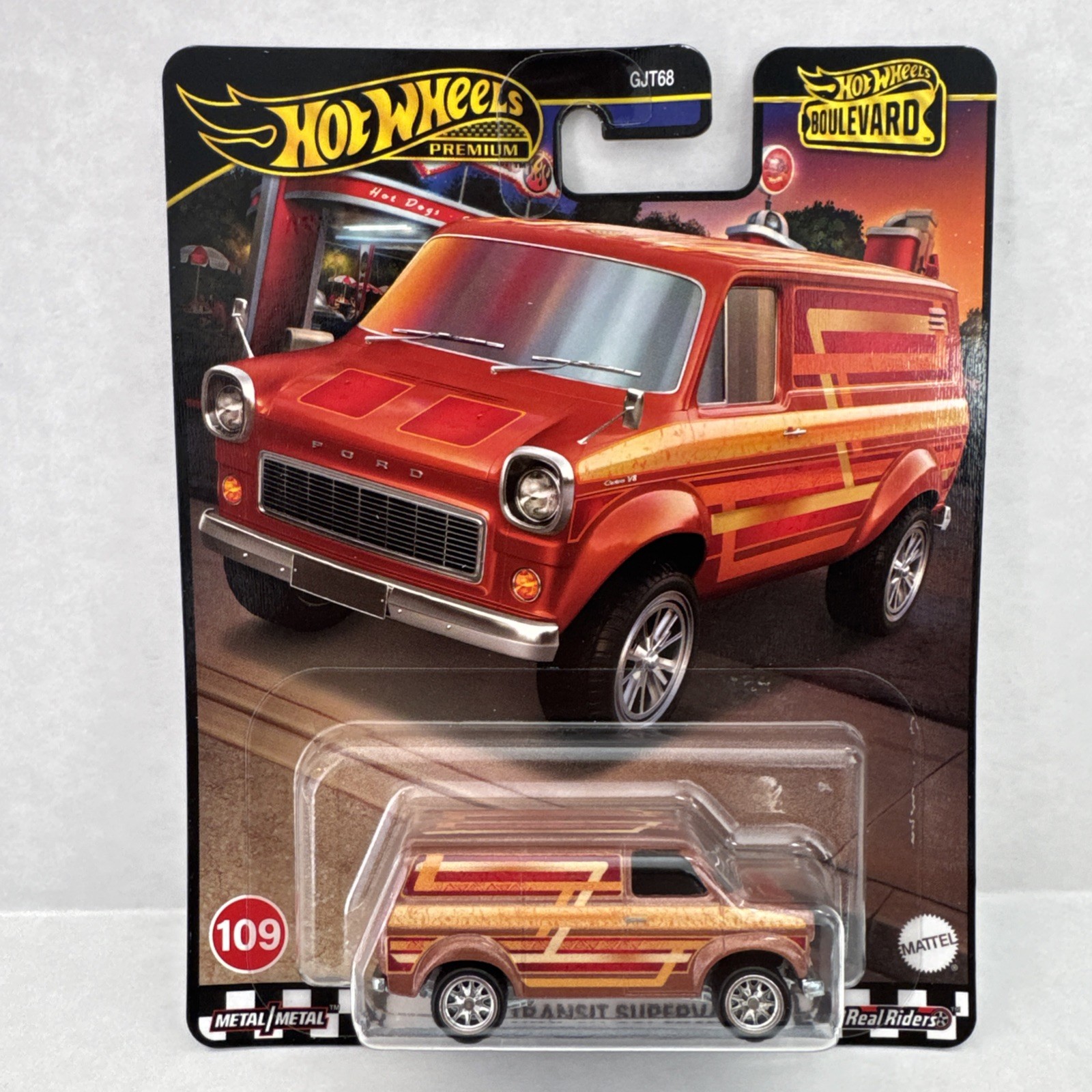 Hot Wheels Ford Transit Supervan Copper Diecast Collectors