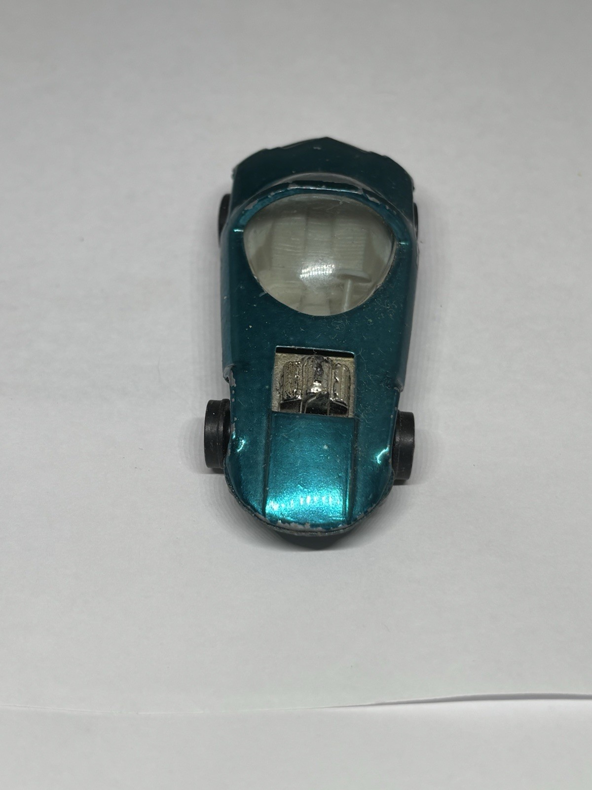 Hot Wheels Redlines 1967 Silhouette Blue/Black Diecast 1:64 Redline Wheels
