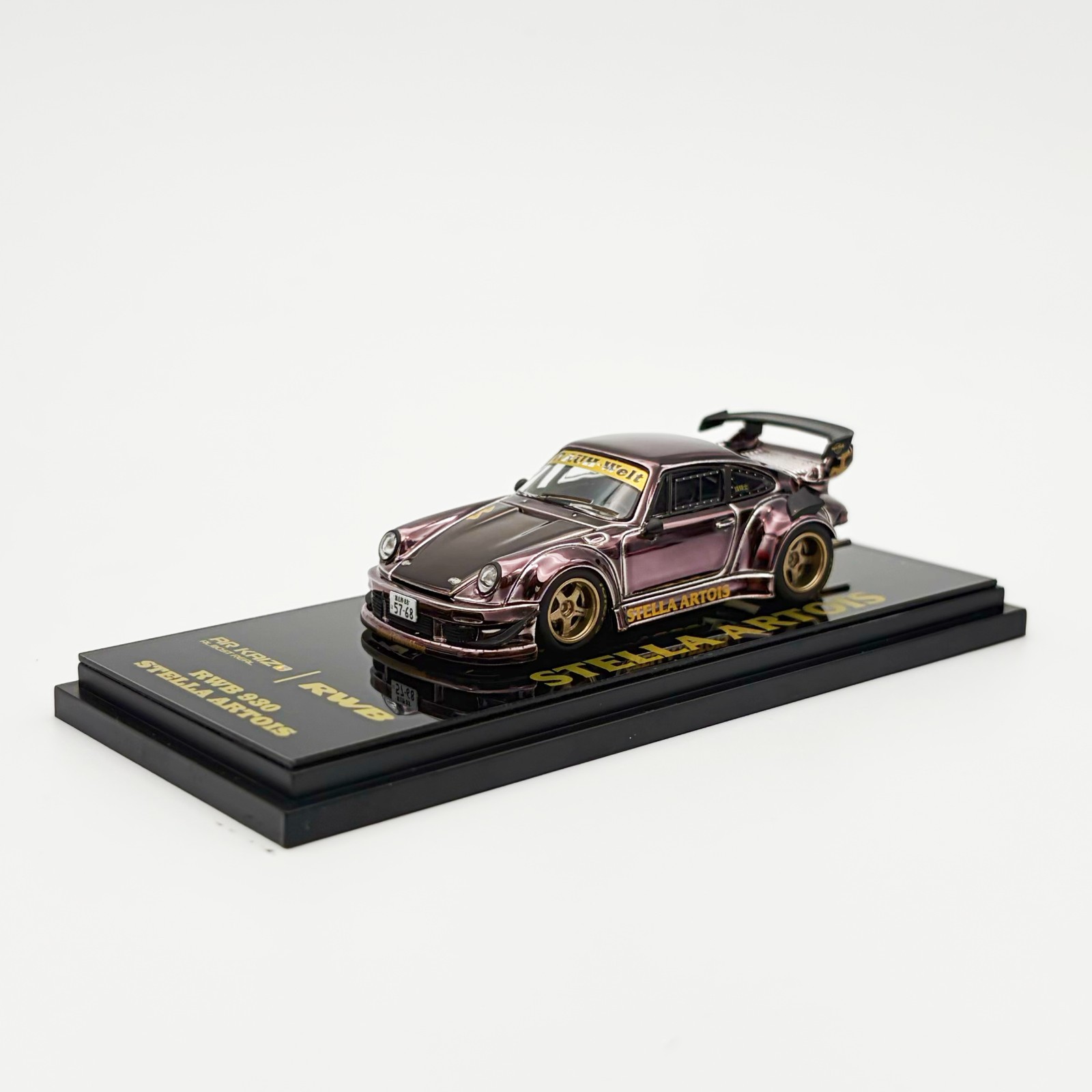 CHASE ！Almost Real 1:64 KAIZO RWB 930 Stella Artois Chrome 2026 HEC
