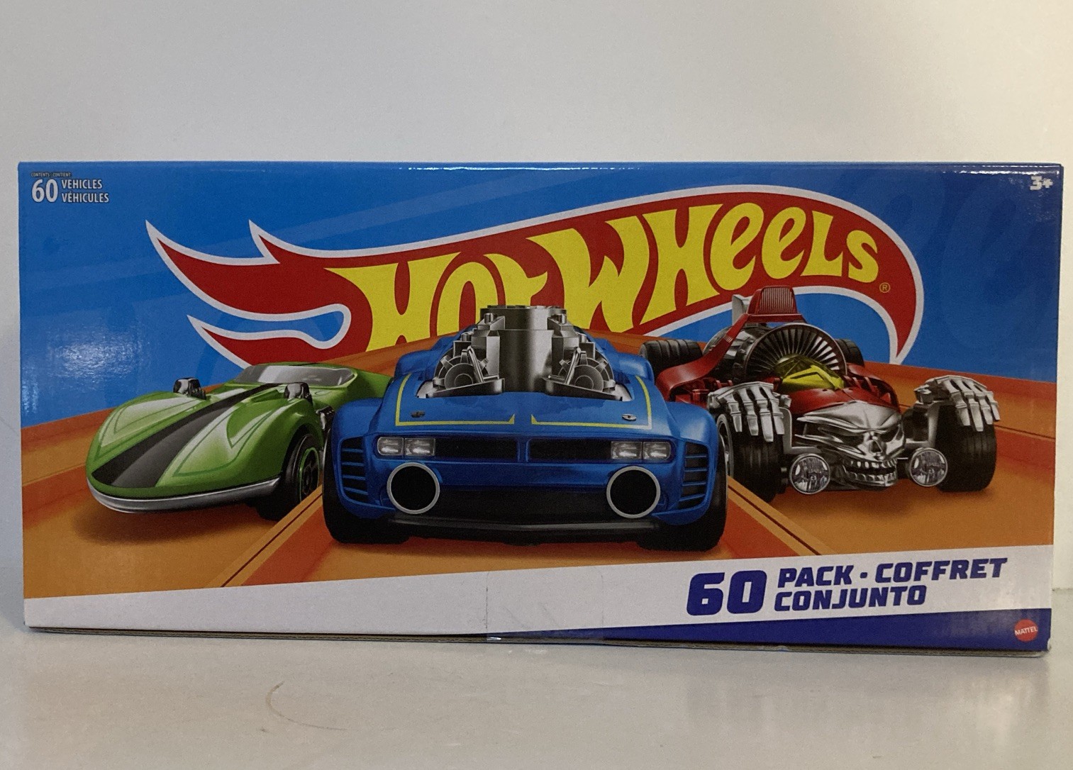 NIB 2022 Hot Wheels 60 Car Pack Gift Box Set *HTF Short Cards* ~SAME DAY SHIP