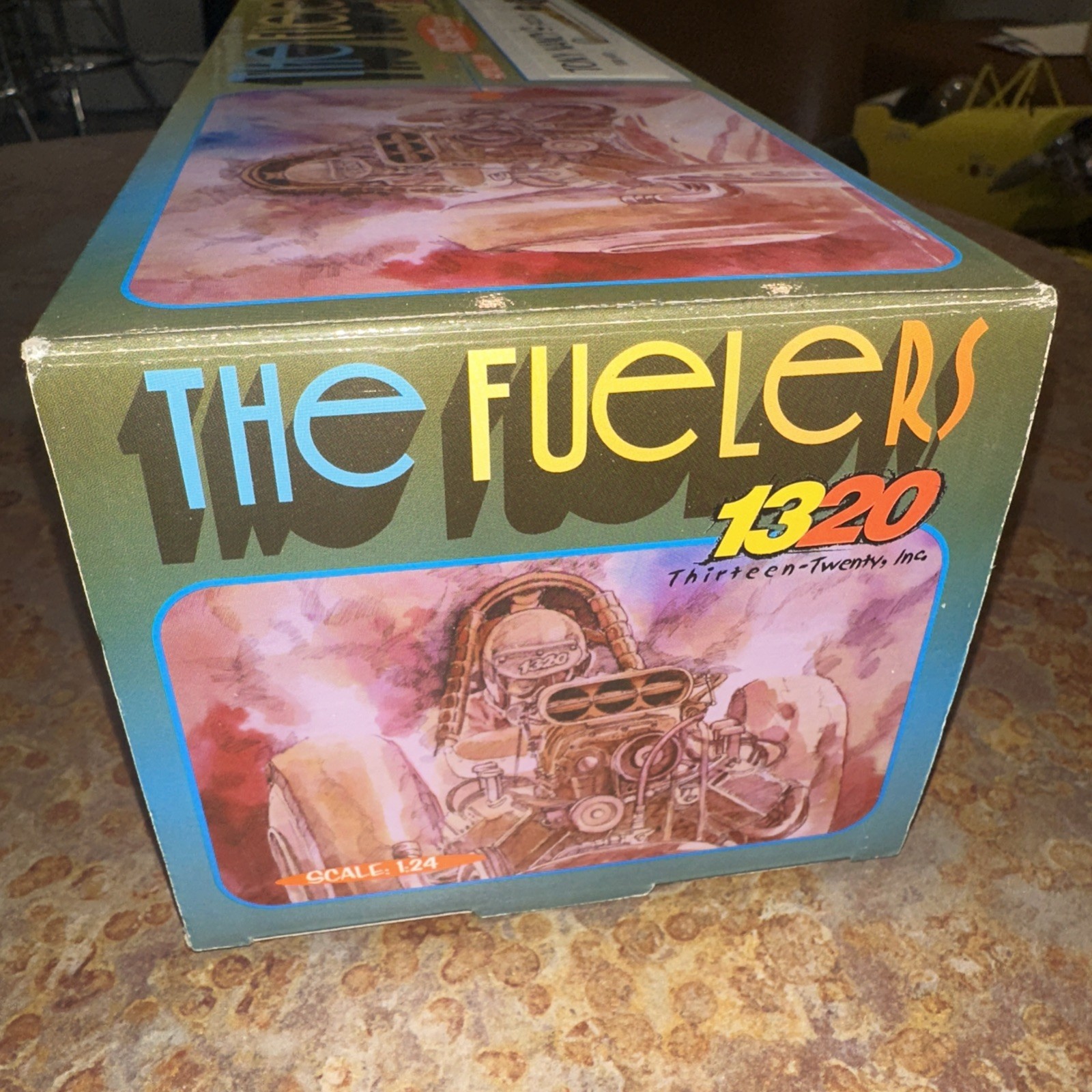 The Fuelers 1320 Diecast Series ” Tony Nancy’s” #1101 ” Sizzler” Dragster RARE