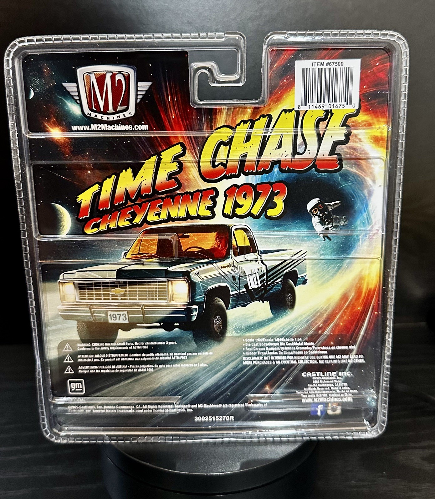 M2 Machines Diorama 1973 Chevrolet Cheyenne Super 20 4×4 Time Chase R20 New 2026